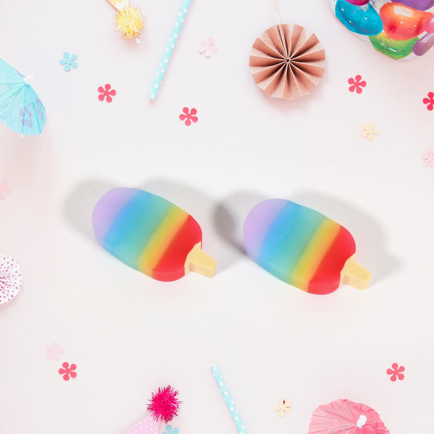 17523 Jelly Popsicle Shape Fancy & Stylish Erasers, Mini Eraser Creative Cute Novelty Eraser for Children Eraser Set for Return Gift, Birthday Party, School Prize (2 Pc Set) 17523 Jelly Popsicle Shape Fancy & Stylish Erasers, Mini Eraser Creative Cute Novelty Eraser for Children Eraser Set for Return Gift, Birthday Party, School Prize (2 Pc Set)
